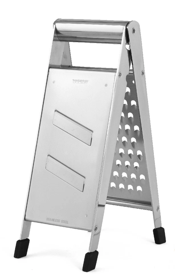 Weis 12455 Edelstahl Klappreibe Hobel mit 2 Reibeflächen - Bild 1 von 1