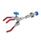 Adjustable Three Prong Flask Clamps Lab Test Tube Condenser Lab Holder❤
