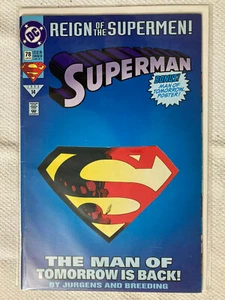 Superman 2da serie #78 1993 en muy buen estado/en muy buen estado + troquelado edición de coleccionista - Imagen 1 de 1