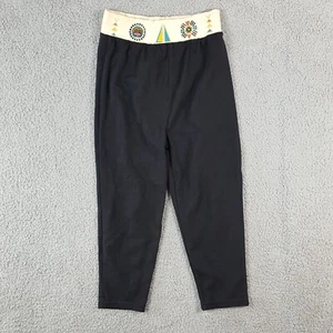 Southwestern Stretch Waist Aztec Girls Size Medium Athletic Leggings Pants 90s - Picture 1 of 7
