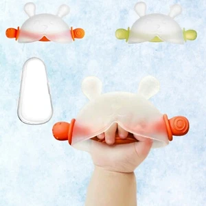Silicone Teething Teether Chew BPA Free Handle Grip for Baby Babies with Box - Picture 1 of 3