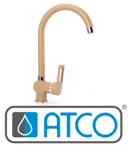 ATCO® rubinetto lavello ad alta pressione granito beige rubinetto monocomando rubinetto da cucina - Foto 1 di 1