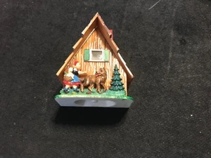Vintage Toy Slide Viewer of Red Riding Hood Story w/ Wolf in Swiss Chalet GESCH - Picture 1 of 7