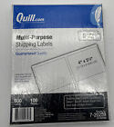 Multi Purpose Shipping Labels 4&quot; x 3 1/3&quot;, 600 Count, 100 Sheets, White