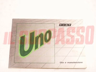 Manual De Uso Y Mantenimiento FIAT UNO + TURBO ORIGINAL - Imagen 1 de 4
