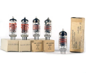 ONE 6AN5WA/6AN5 RAYTHEON NOS Tube Röhre Lampe TSF Valvola Valve 진공관 真空管 Valvula - Picture 1 of 1
