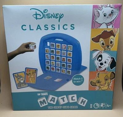 Disney Classics, Top Trumps MATCH The Crazy Cube Game - Brand NEW in Box - Image 1 of 2