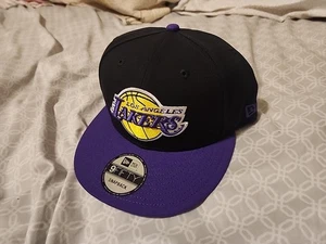 New Era Los Angeles Lakers Snapback - Black - Picture 1 of 7