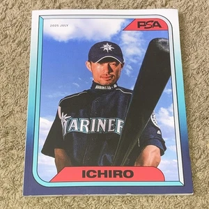 ICHIRO PSA Price Guide Magazine July 2025 Volume 43 1986 Fleer Basketball - Picture 1 of 2