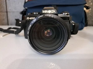 Minolta X-570 35mm  SLR With 35-70f3.5, 135 f2.8 2x Teleconverter Works  - Picture 1 of 7