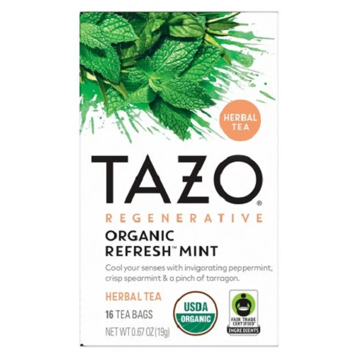 Tazo Herbal Tea Organic Refresh Mint - Image 1 of 1