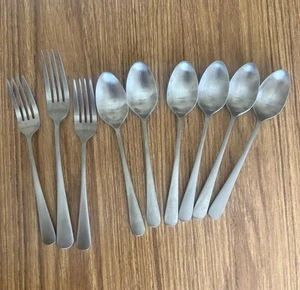 Suministro de cocina artesanal - 6 cucharaditas, 2 tenedores de ensalada, 1 tenedor de cena mate - Imagen 1 de 5