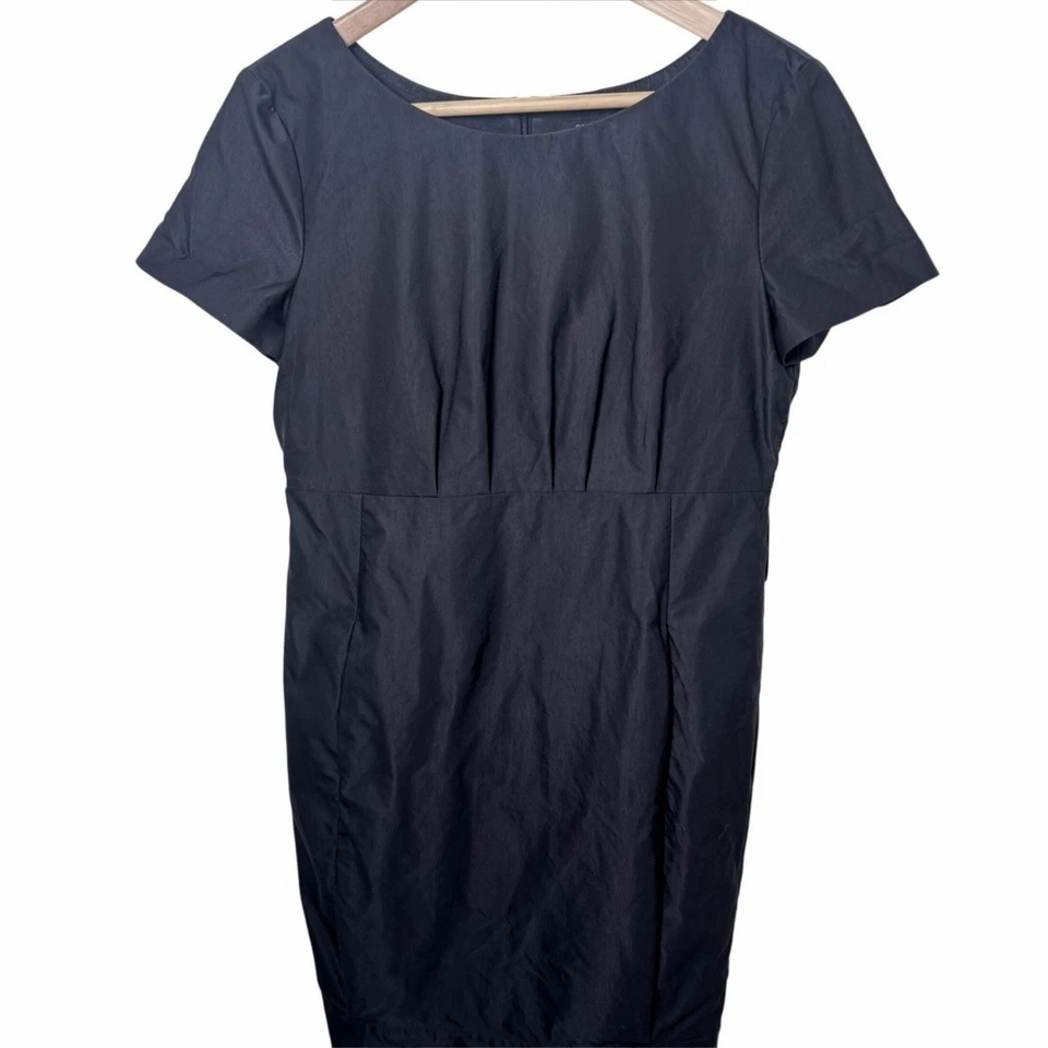 Strenesse Gabriele Strehle Sheath Dress Women's 4 Short Sleeve Scoop Neck Lined - Image 1 of 4