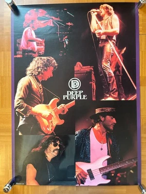Póster promocional original de Japón Deep Purple/The House of Blue Light 1987 B2 20x28 Foto 1 de 4