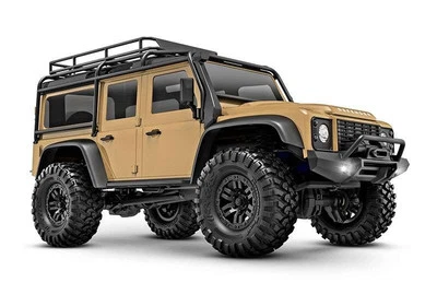 Traxxas TRX-4M Land Rover Defender 4x4 Crawler 1:18 Tan 100% RTR - 97054-1TAN - Bild 1 von 4