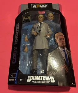 AEW Unmatched Series 4 #31 CODY RHODES Figur CHASE Rare 1 Of 3000 - Bild 1 von 2