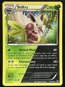 Pokemon Shiftry Holo - Steam Siege - 11/114 NM - Picture 1 of 2