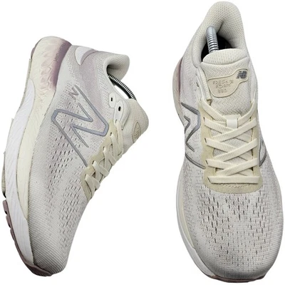 New Balance Fresh Foam X 880 v12 Sea Salt Violet Shadow Womens 9.5 D Shoes - Image 1 of 4