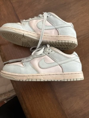 Girls Nike Shoes Size 1.5 Aqua And White - Image 1 of 4