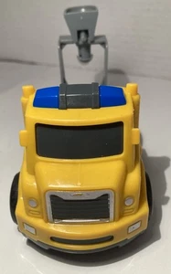 5" hard Plastic toy cement work truck No Mixer Part . Yellow - Picture 1 of 5