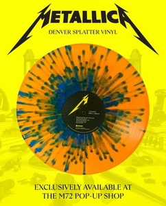 Metallica Denver Colorado Vinyl M72 Pop Up 72 Seasons Splatter 2025 IN HAND - Picture 1 of 2