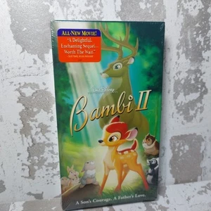 RARE Bambi II 2 VHS Tape 2006 Late-Era Walt Disney Rare ANIMATED Cartoon Sequel - Imagen 1 de 8