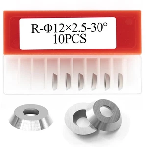 12mm Round Carbide Inserts Cutters Knives Blades 12×2.5mm-30° Indexable Carbi... - Picture 1 of 6