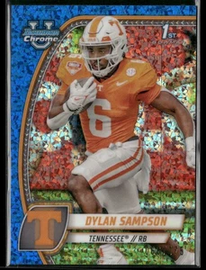 Dylan Sampson Blue Mini-Diamond /175 2024 Bowman U Chrome Tennessee - Picture 1 of 2