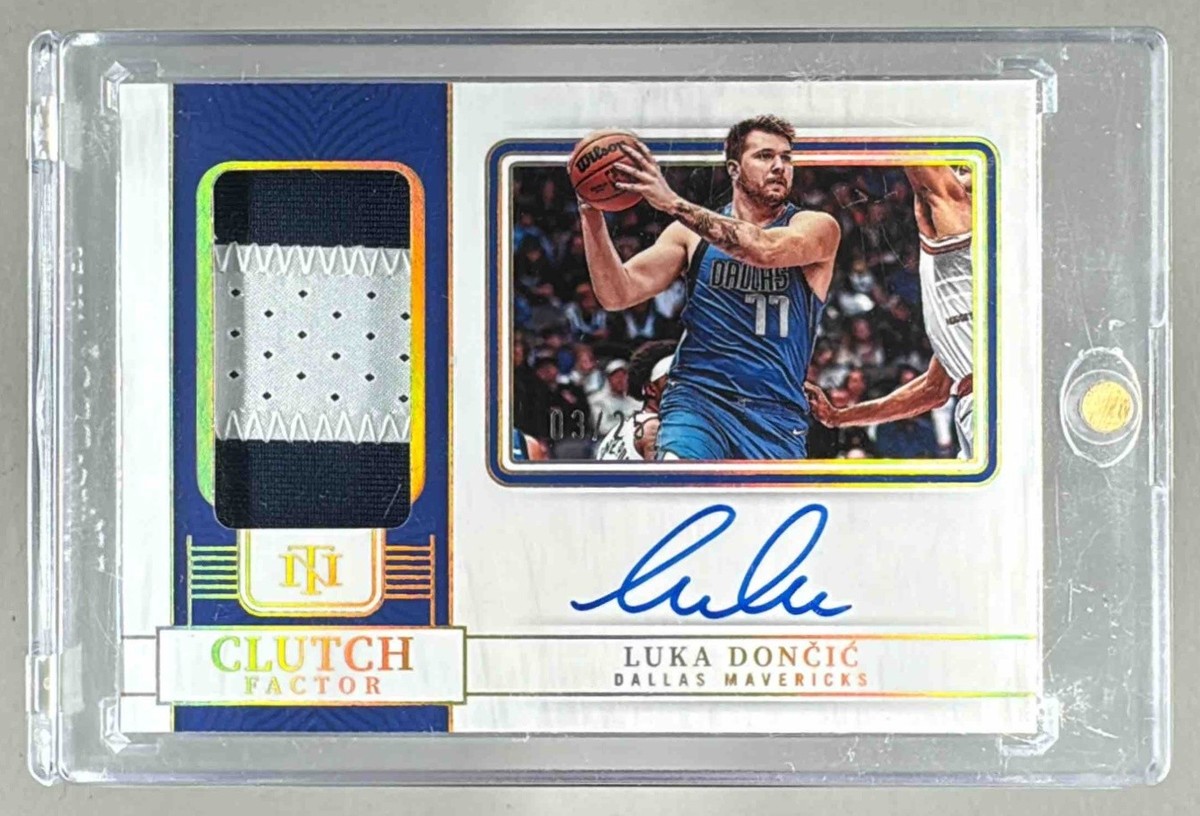 Luka Dončić Basketball Sports Trading Cards & Accessories