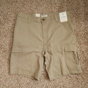 Levi Strauss Signature Gold Mens 38 Shorts Essential Cargo Shorts Flex - Picture 1 of 5
