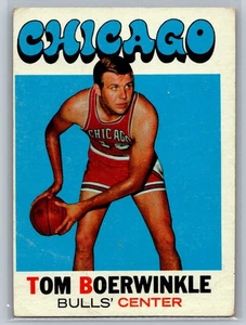 1971-72 Topps Tom Boerwinkle #15 Chicago Bulls - Bild 1 von 2