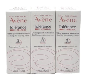3 Avene Tolerance Control Soothing Skin Recovery Cream 0.1 oz / 5 ml Each 2/2027 - Picture 1 of 6