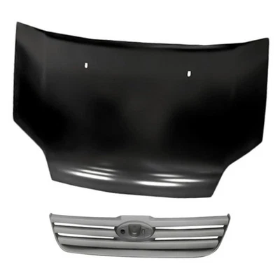 For Ford Transit Connect 10-13 2-Piece Hood Panel, Grille Standard Line Foto 1 de 3