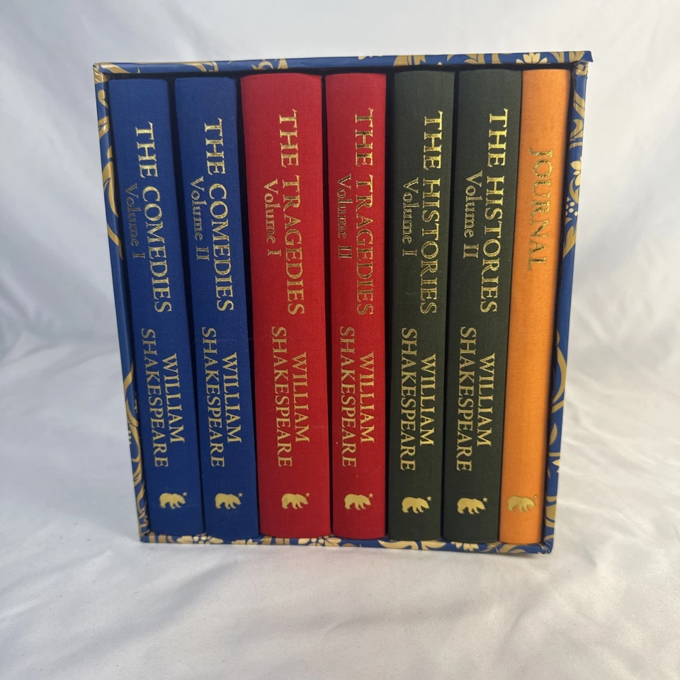 The William Shakespeare Collection 6 Book Set with Journal Foto 1 de 4