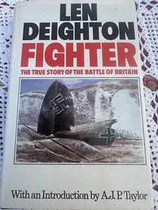 Len Deighton Fighter Battle Of Britain 1977 A J P Taylor Jonathan Cape Hardback - Picture 1 of 22
