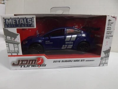 2018 Jada JDM Tuners Blue 2016 Subaru WRX STI "Invidia"  1/32 Scale - Image 1 of 4