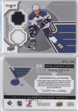 2012-13 Upper Deck Black Diamond Double Diamond Jersey Chris Stewart #STL-CS
