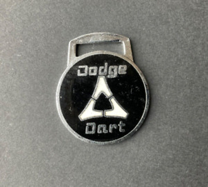 Vintage Dodge Dart MOTOR Schlüsselanhänger für Schlüsselring Abzeichen Auto Autofahren Auto