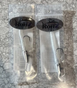 "2 paquetes RonZ serie original 4"" 1/4 OZ perla blanca" - Imagen 1 de 1