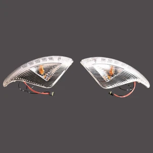 NEW Left & Right Mirror Light Lens For Bentley Continental Gt Gtc Flying Spur - Picture 1 of 5