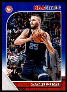 2019-20 Panini NBA Hoops Blue Chandler Parsons Atlanta Hawks #94