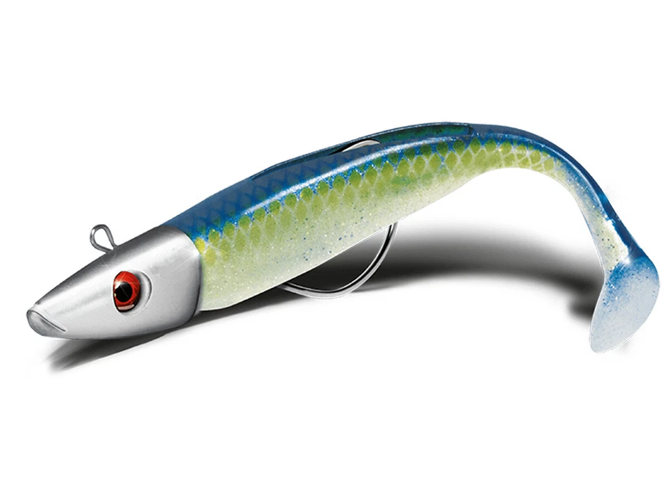 NEU Delalande Swat Shad 11cm 20g 1pc Gummiköder Gummifish Hecht Zander Barsch - Bild 1 von 1