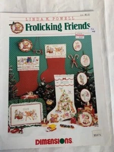 Dimensions Frolicking Friends cross stitch book 159 - Picture 1 of 1