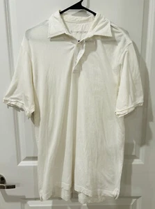 Ermenegildo Zegna White Soft Polo, SZ L, Pre-Owned - Picture 1 of 5