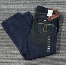 New Vtg Jordache Yellow Washed Tarnish Blue Jeans 40x32 Rosco Boot Cut HTF