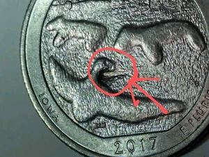 - ERROR COIN -2017 Iowa 25c U.S GREAT Addition To Your COIN COLLECTION! - Picture 1 of 4
