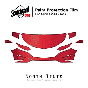 Chevrolet Equinox 2018-2021 3M PRO Series PreCut Paint Protection Film Clear Bra - Picture 1 of 6