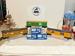 LIONEL6-7611 7612 7613 #1 LTD. COMM. CENTENNIAL BXC BLT"76 SET LK/N MOB - Picture 1 of 7