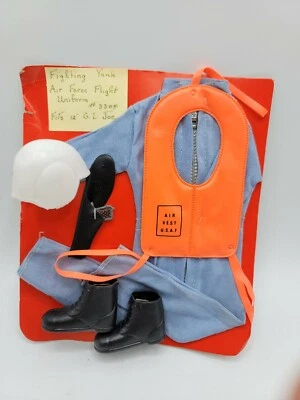 Traje de vuelo vintage de la Fuerza Aérea de los años 70 se adapta a artículos de imitación GI Joe de 12" Foto 1 de 4