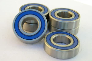 R6-2RS KLNJ3/8-2RS STAINLESS STEEL RUBBER SEALED BEARING - STAINLESS STEEL - Picture 1 of 1